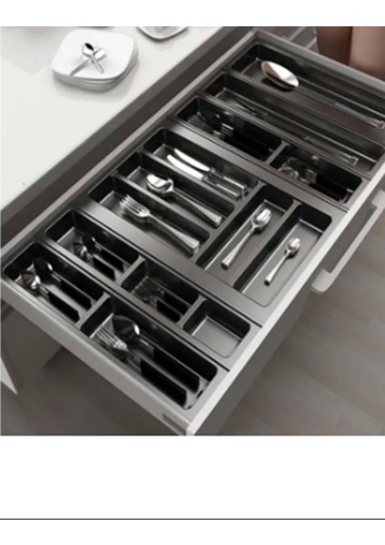 Eko Modüler Kaşıklık 62X49 cm Antrasit ROYALEKS-70095