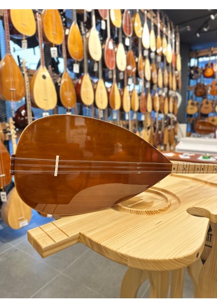 Kısa Sap Yarı Profesyonel Gitar Burgulu Zeytin Bağlama 40 Tekne fiyatları