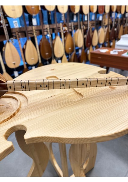Kısa Sap Yarı Profesyonel Gitar Burgulu Zeytin Bağlama 40 Tekne modelleri