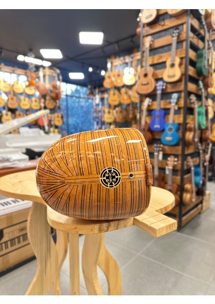 Kısa Sap Yarı Profesyonel Gitar Burgulu Zeytin Bağlama 40 Tekne fırsatları