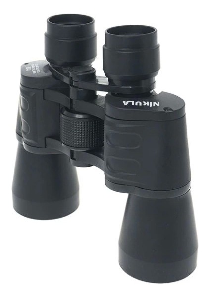 7X50 Kauçuk Kaplamalı Mavı Cam Mercekli Dürbün