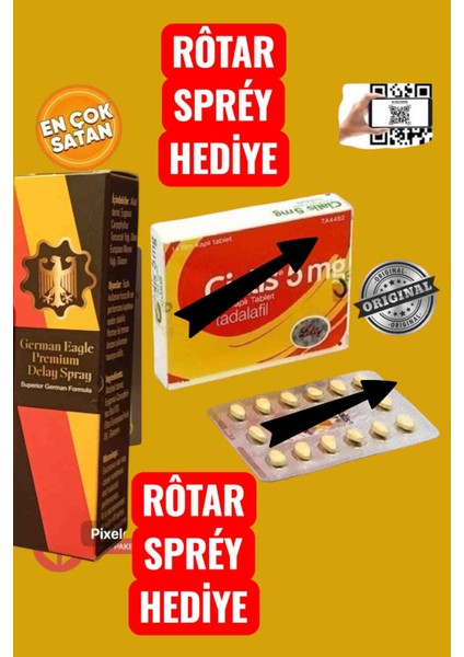 5MG28LI Sertleşme ve Erken Boşalma Sorunu Için