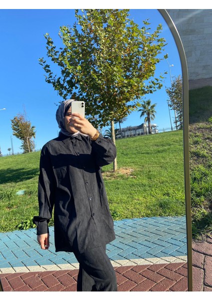 Çilek Kumaş Ikili Takım - Tunik Pantolon