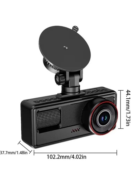 3 Kameralı /1080P Ultra Kaliteli/ Wifi Özellikli/g-Sensör/gece Görüş/araç Içi Araç Kamera Dash Cam fiyatları