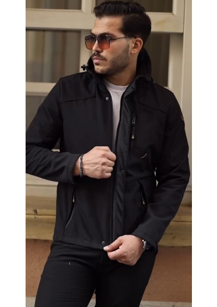 Su ve Rüzgar Geçirmez Kürklü Softshell Erkek Mont fırsatları