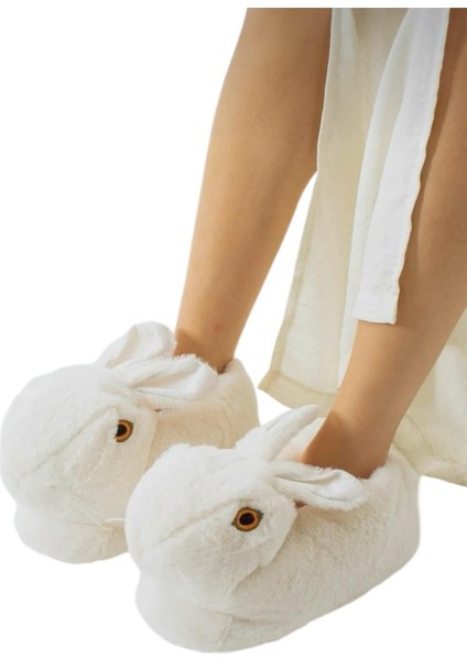Mece Spor Panduf Peluş Tavşanlı Panduf Kışlık Ev Ayakkabısı (Hediyelik) fiyatları