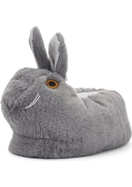 Mece Spor Panduf Peluş Tavşanlı Panduf Kışlık Ev Ayakkabısı (Hediyelik)