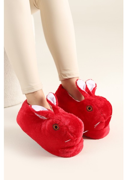 Mece Spor Panduf Peluş Tavşanlı Panduf Kışlık Ev Ayakkabısı (Hediyelik) fiyatları