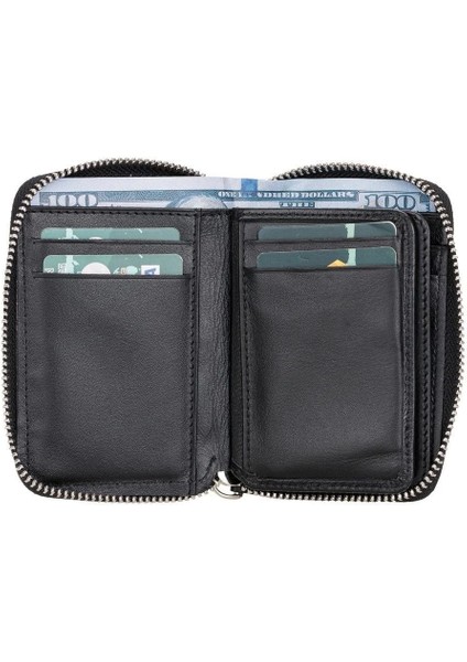 Elvis Deri Erkek Cüzdan Rst1 Siyah modelleri