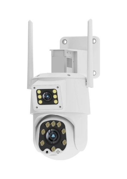 Wıfı Ip Kamera , NTL-PT-11W-DBW2 2mp Pan/tilt Dual Çift Kameralı