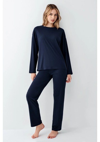 3407-S Kadın Uzun Kol Pijama Takım fiyatları