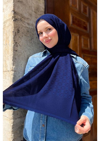 Hologram Şal 1030300-921 Lacivert