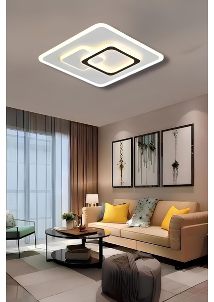 Karo White 3 Renk Modern Plafonyer LED Avize fiyatları