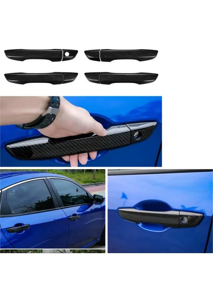 Honda Civic Fc5 Fk7 Karbon Kapı Kolu Kaplama Elegance fırsatları