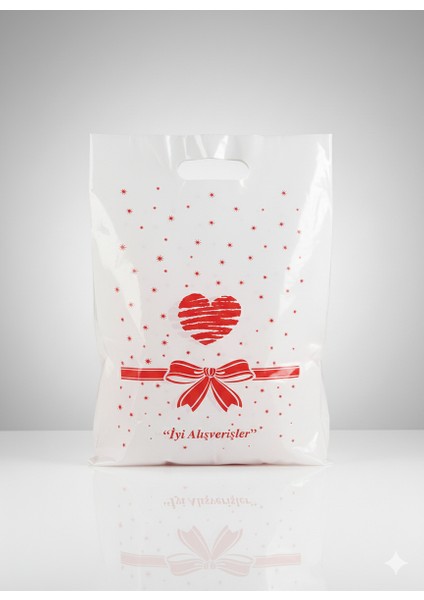 35X50 - 3 No Baskılı Takviyeli Poşet