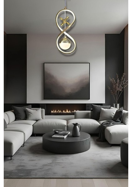 Sand Gold 3 Renk Modern Sarkıt LED Avize fiyatları