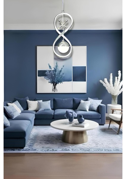 Sand Krom 3 Renk Modern Sarkıt LED Avize fiyatları