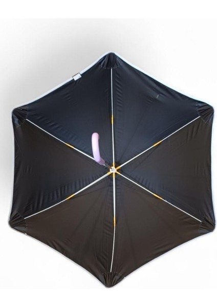 Kız Çocuk Baston Şemsiye Reflektörlü Karakter Desenli Boyu 70 cm Çapı 80 cm 6 Telli Isim Etiketli modelleri