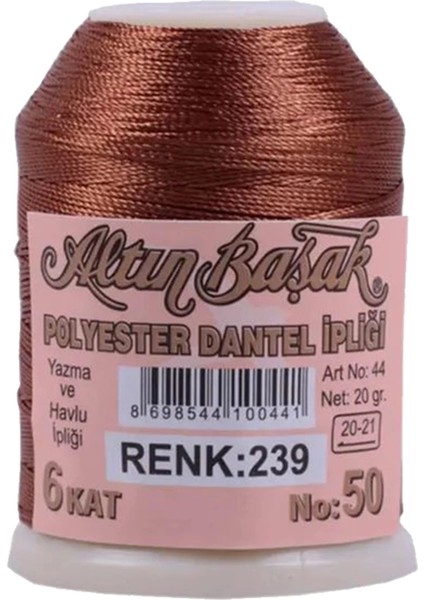 3 Adet Altınbaşak Oya ve Dantel Ipi 20 gr - Royaleks - No: 239 - 329 - 715 modelleri