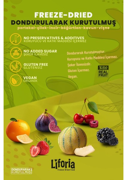 6’lı Dondurulmuş Meyve - Sağlıklı Atıştırmalık - Vişne Kavun Çilek Incir Portakal Böğürtlen fiyatları