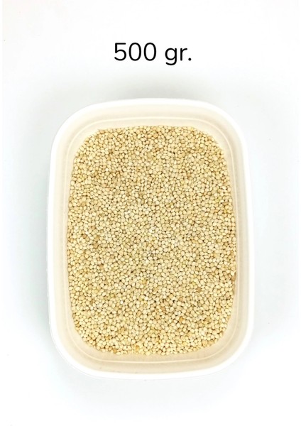 Litaetrend Ak Darı Sade Tozsuz Doğal Taze Kuş Yemi - 500 gr