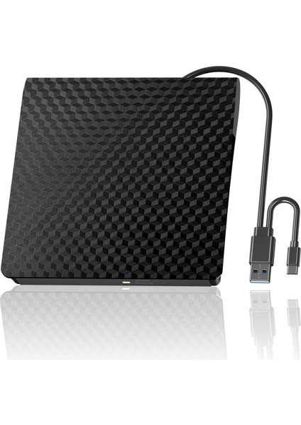 Type-C USB DVD Harici Yazıcı 3.0 Hızlı Okuma/yazma Tak Çalıştır Taşınabilir Geniş Uyumluluk Az Güç modelleri