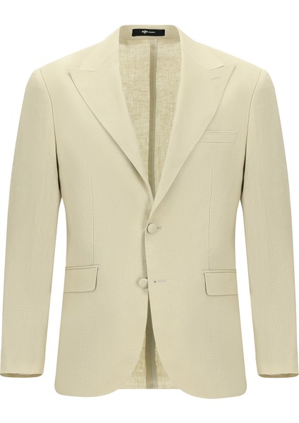 Regular Fit Sivri Yaka Keten Smokin & Damatlık fiyatları