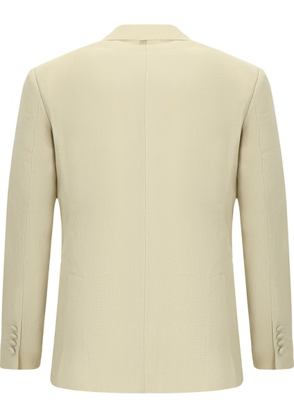 Regular Fit Sivri Yaka Keten Smokin & Damatlık modelleri