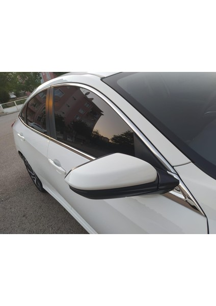 Honda Civic Fc5 Krom Cam Çıtası modelleri