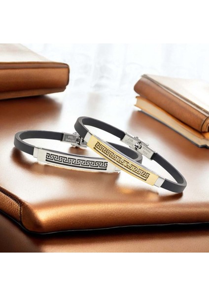 Desenli Çelik Bileklik indirimleri