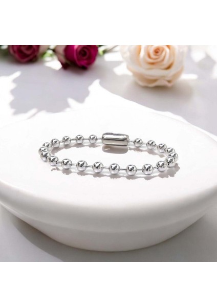 6mm Çelik Top Zincir Bileklik