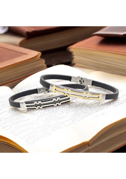 Desenli Çelik Bileklik