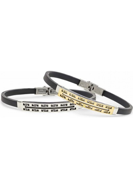 Desenli Çelik Bileklik