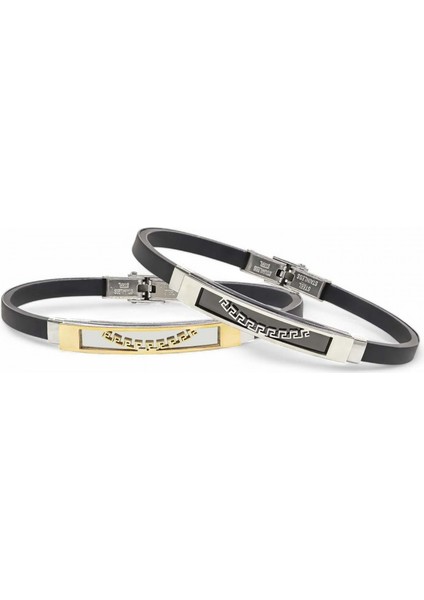 Desenli Çelik Bileklik