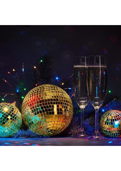 3’lü Kendinden Yapışkanlı Gold Ayna Mozaik Disco Sticker Duvar Çerçeve Eşya Dekoratif Kaplama 30X30 modelleri