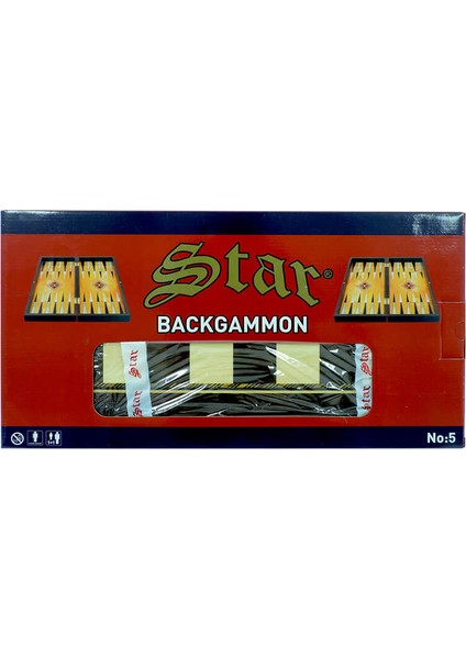 1020180 Tavla Tk Polyester Ceviz Büyük Boy