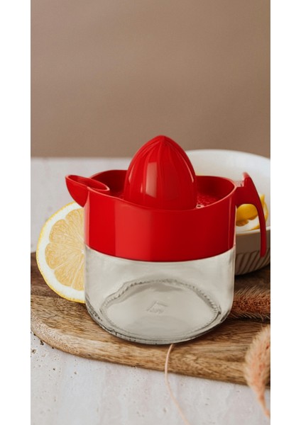 Cam Limon Sıkacağı Kırmızı Kapaklı 300 ml fiyatları
