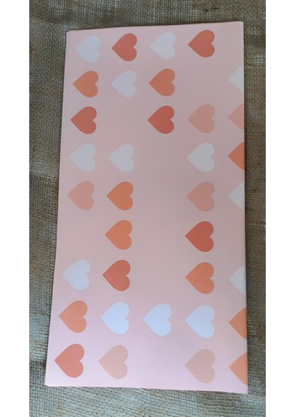 Pembe Kalpli Çiçek Ambalaj Kağıdı 5’li – Romantik ve Şık Tasarım fiyatları