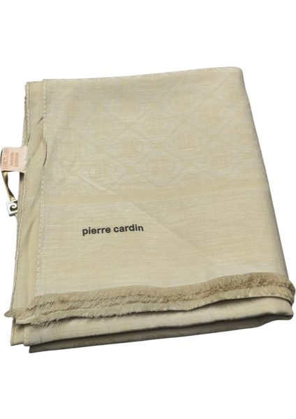 Lyocell Monogram Şal 1030300-932 Karamel