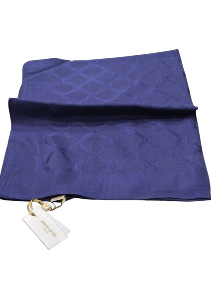 Lyocell Monogram Şal 1080800-921 Lacivert modelleri