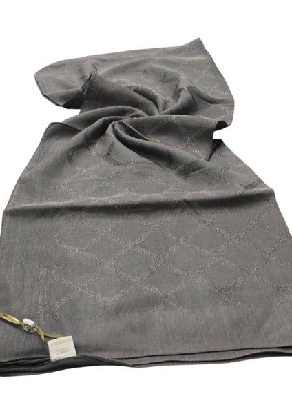 Lyocell Monogram Şal 1080800-973 Antrasit fırsatları
