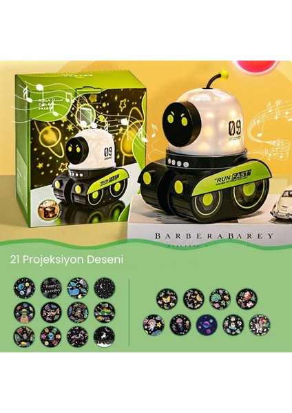 Menayou Çocuklar Için Robot Gece Lambası fırsatları