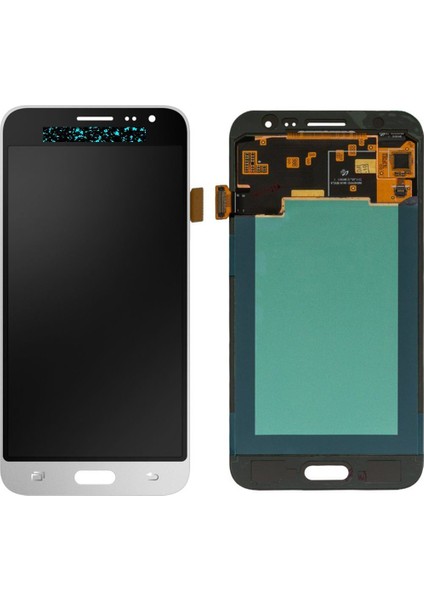 Samsung Galaxy J3 2016 SM-J320 LCD Ekran Dokunmatik Beyaz
