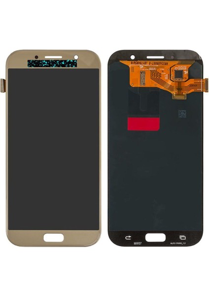 Samsung Galaxy A7 2017 SM-A720 LCD Ekran Dokunmatik Gold