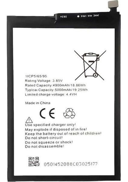 Tecno Spark 9t Batarya Pil