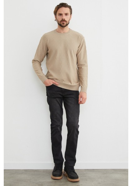 Basic Bisiklet Yaka Triko Kazak fiyatları