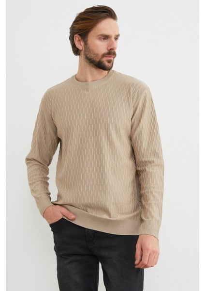 Basic Bisiklet Yaka Triko Kazak modelleri