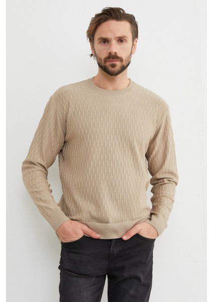 Basic Bisiklet Yaka Triko Kazak fırsatları