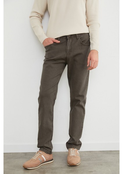 Fermuarlı Regular Fit Jean fiyatları