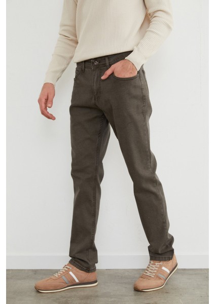 Fermuarlı Regular Fit Jean fırsatları